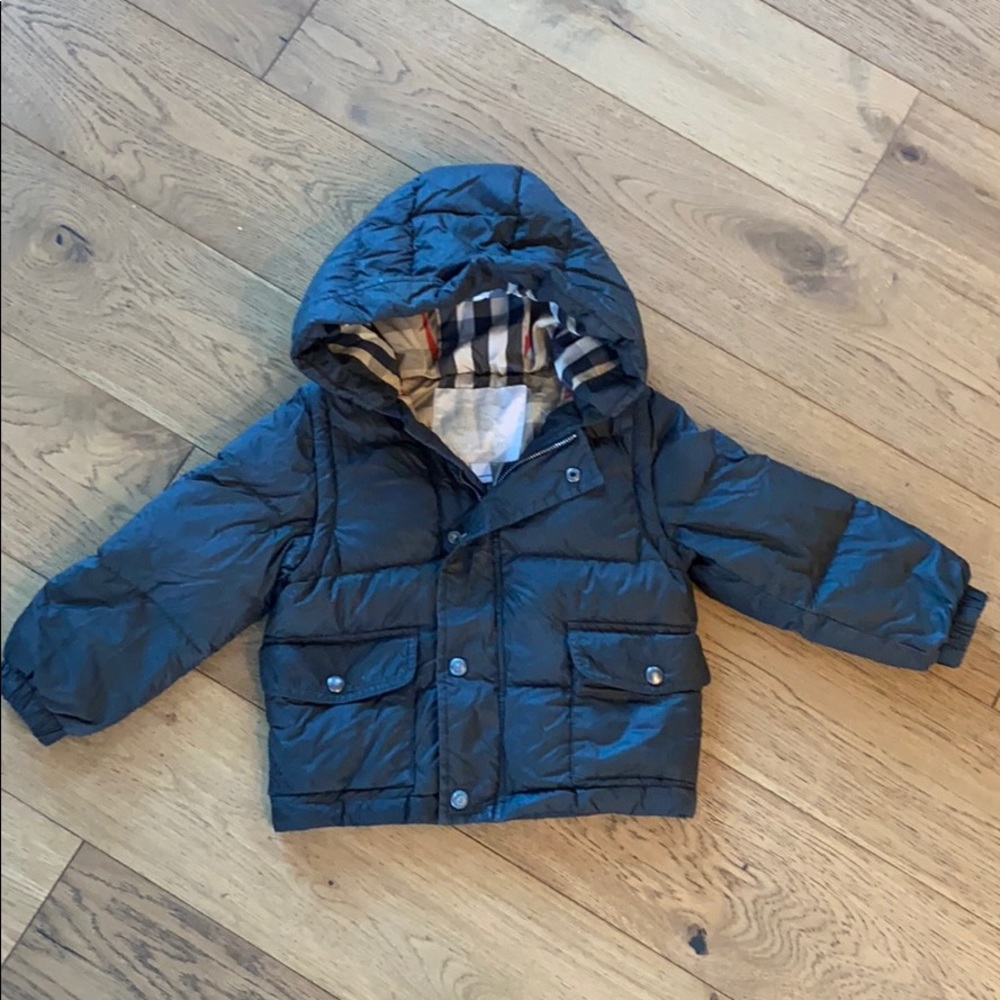 Authentic Burberry puffer coat/ vest- size 3yrs